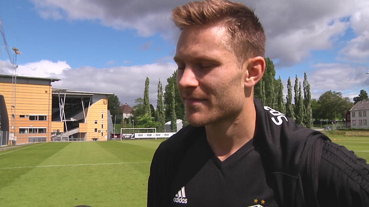 Matti skal vise muskler